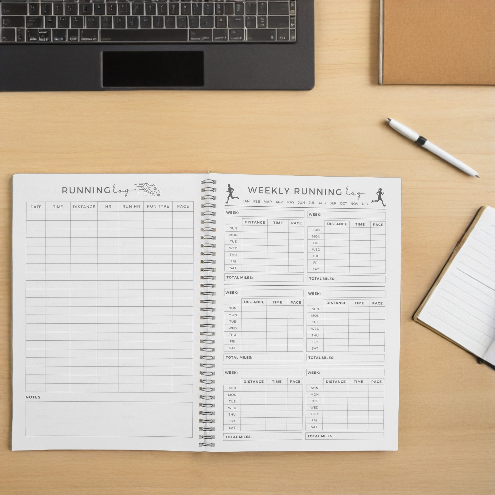 Workout Plan Home Gym - Carnet de planification de remise en