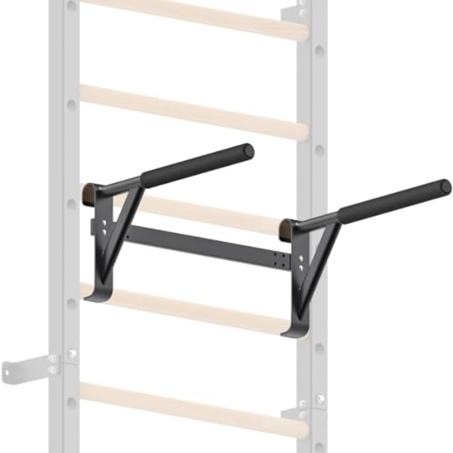 Home Gym Pull Up Bar - Barre de gymnastique murale 2x2, échelle