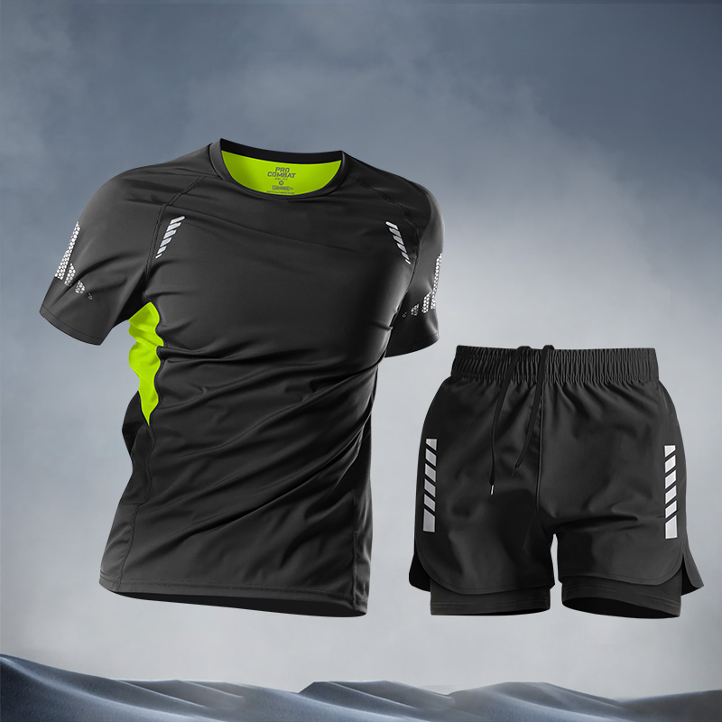 Home Gym Outfit - Ensembles décontractés pour hommes, ensemble short