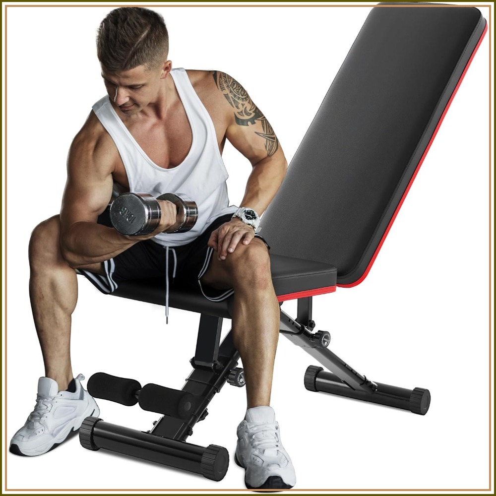 Home Gym Bench - Banc de musculation réglable pour l'entraînement