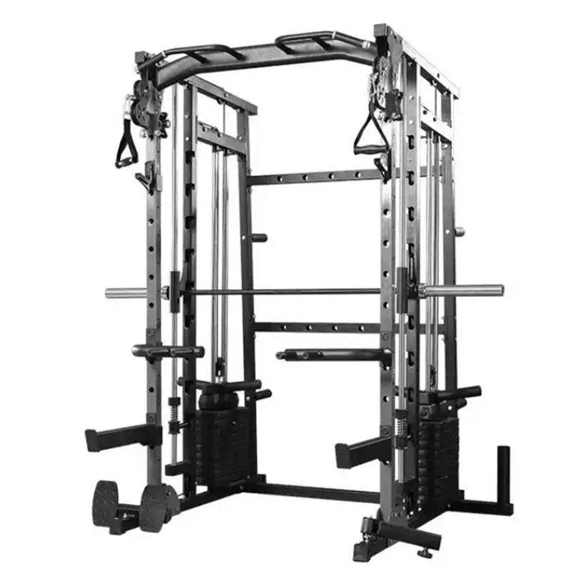 Home Gym Power Rack - Machine Smith tout-en-un robuste pour un