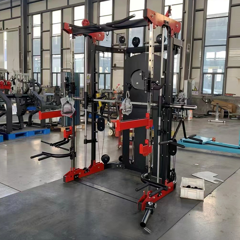 Home Gym With Leg Press - Machine Smith multifonctionnelle commerciale pour salle