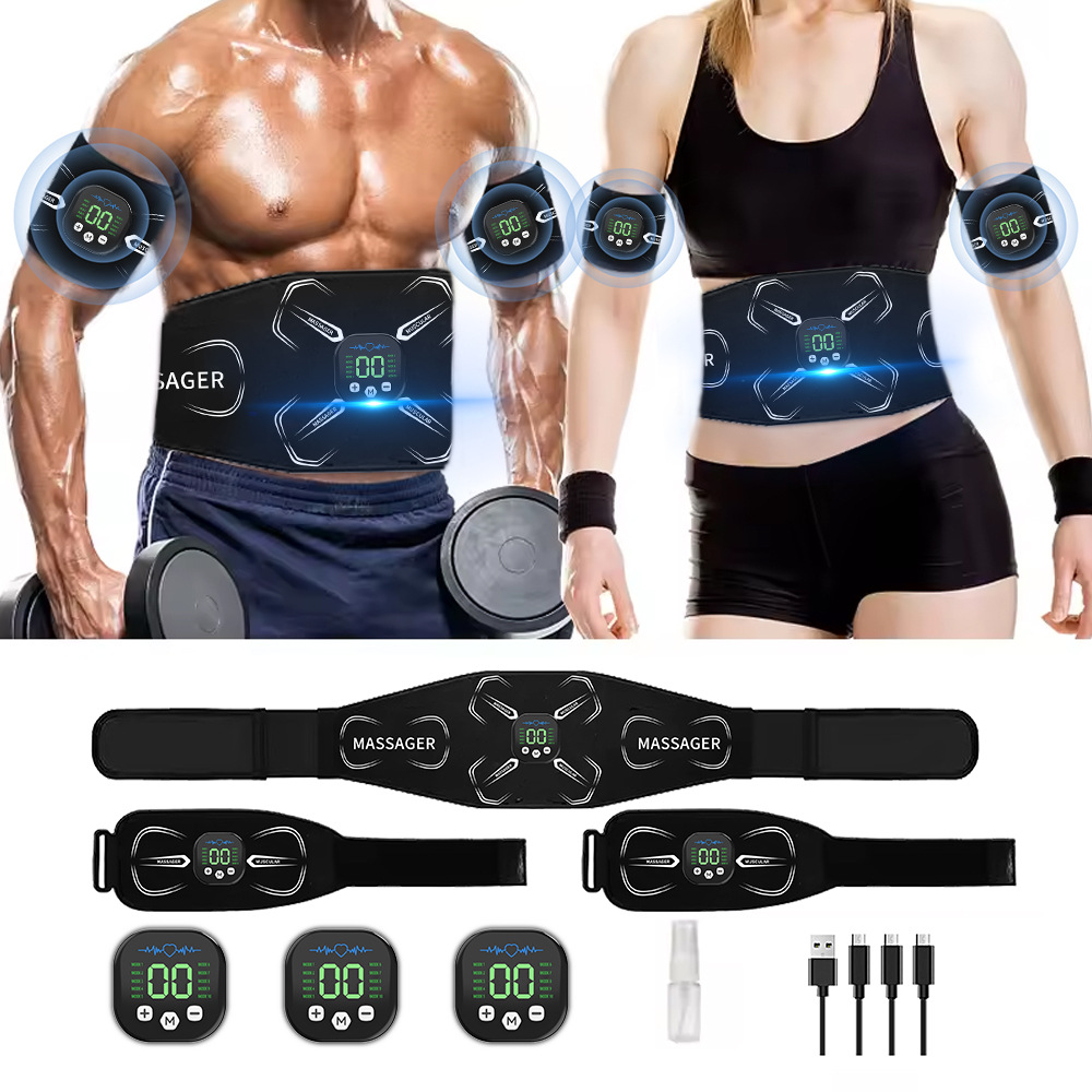 Home Gym Setup - Stimulateur Musculaire EMS, Entraîneur Abdominal, Tonificateur