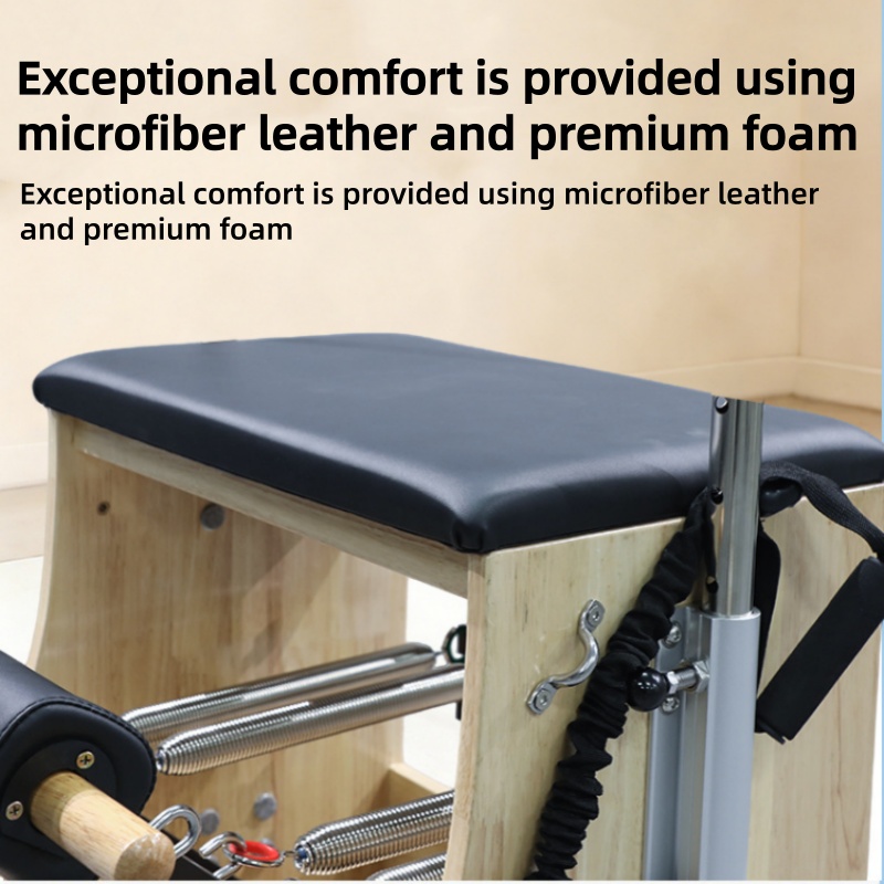 Home Gym Pilates - Chaise de Pilates à pédales stable