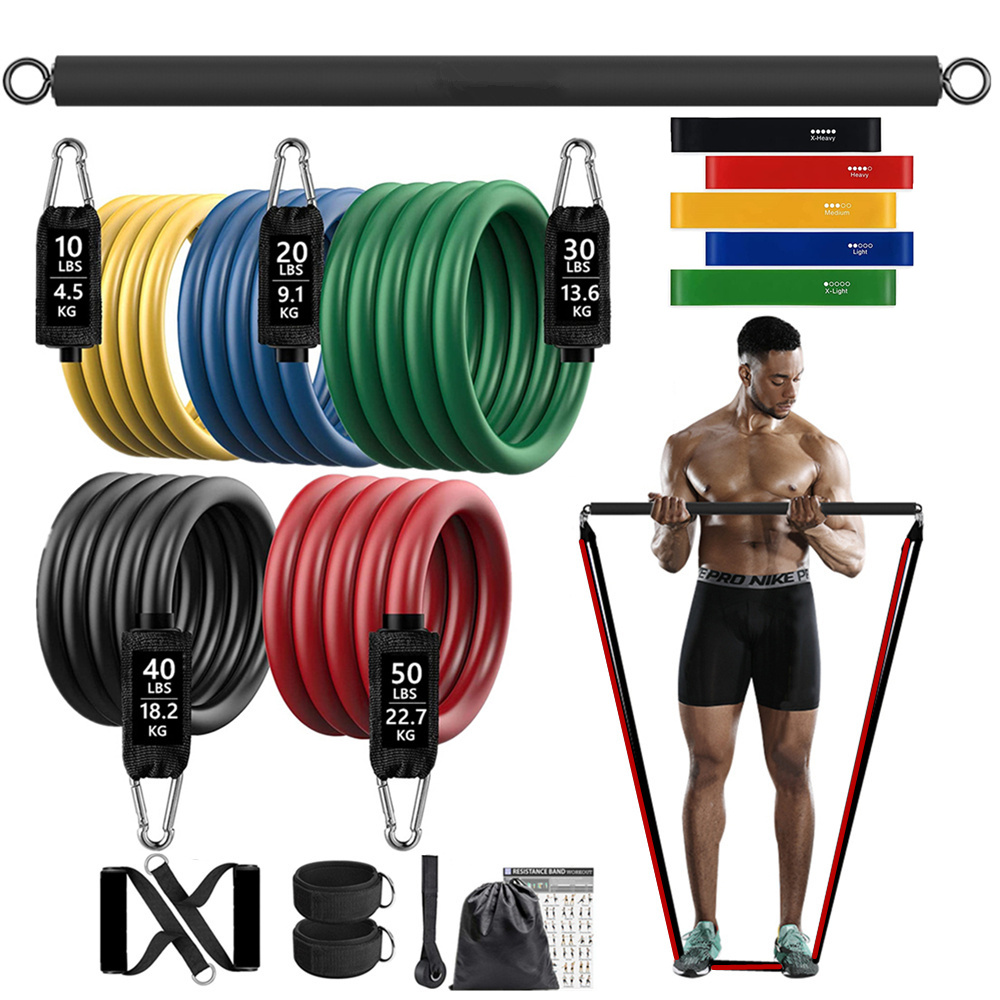 Home Gym Setup - Bande élastique de résistance pour butin