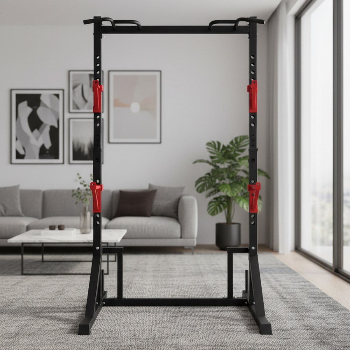 Rack de musculation réglable a - Home Gym Power Rack avis et prix