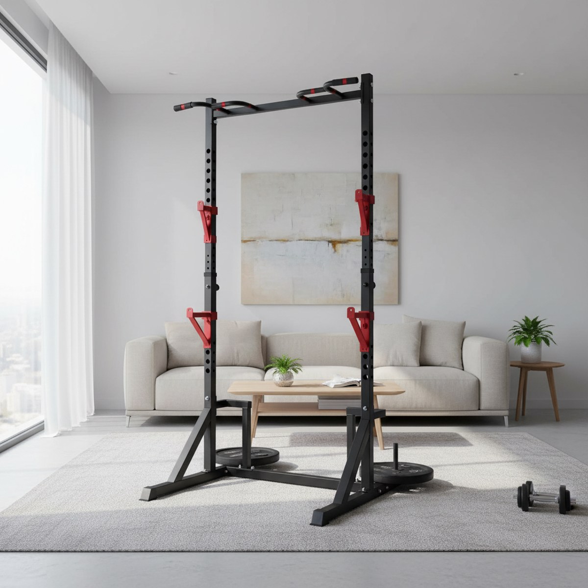 Rack de musculation réglable a - Home Gym Power Rack avis et prix