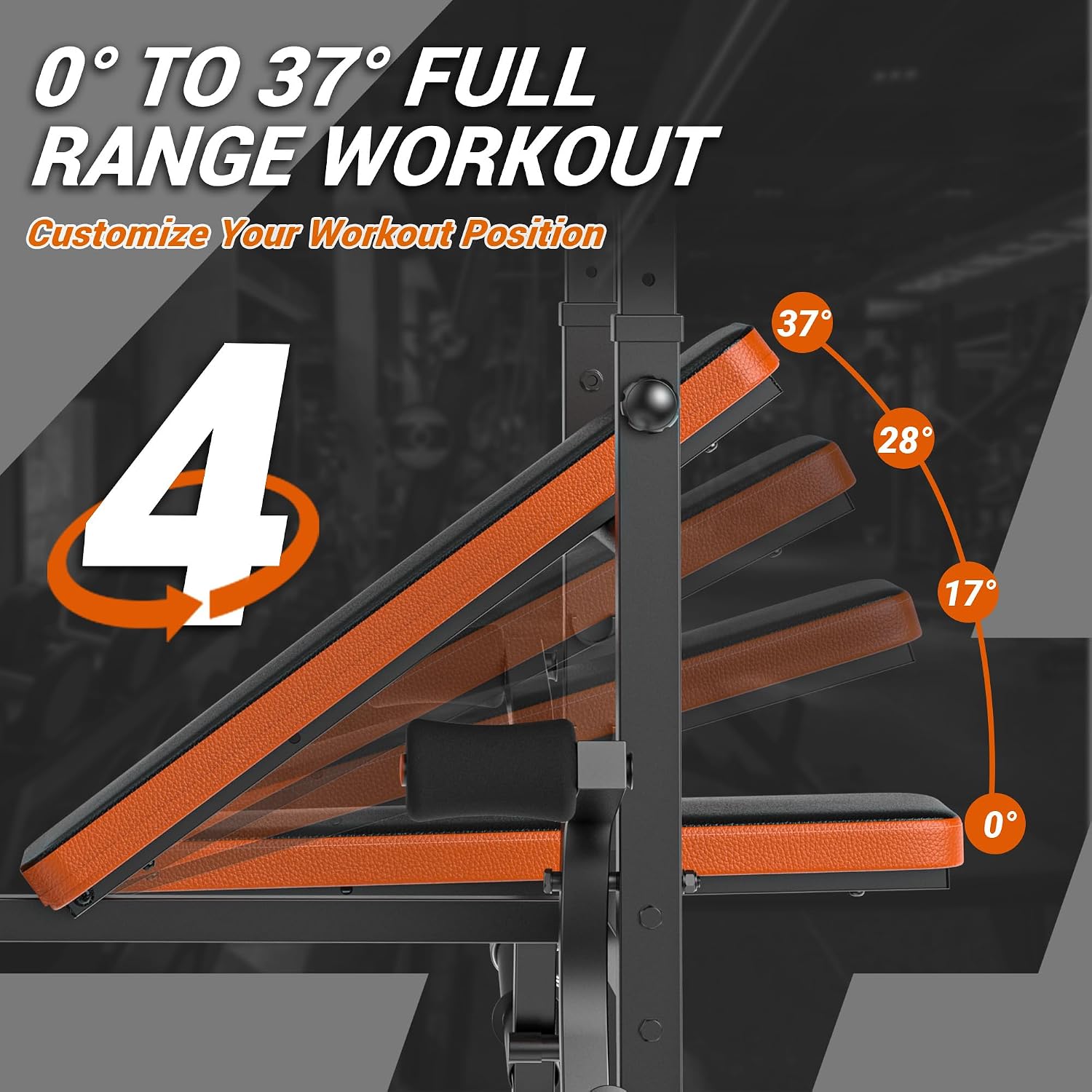 Banc de musculation 770 LBS av - Home Gym With Leg Press avis et prix