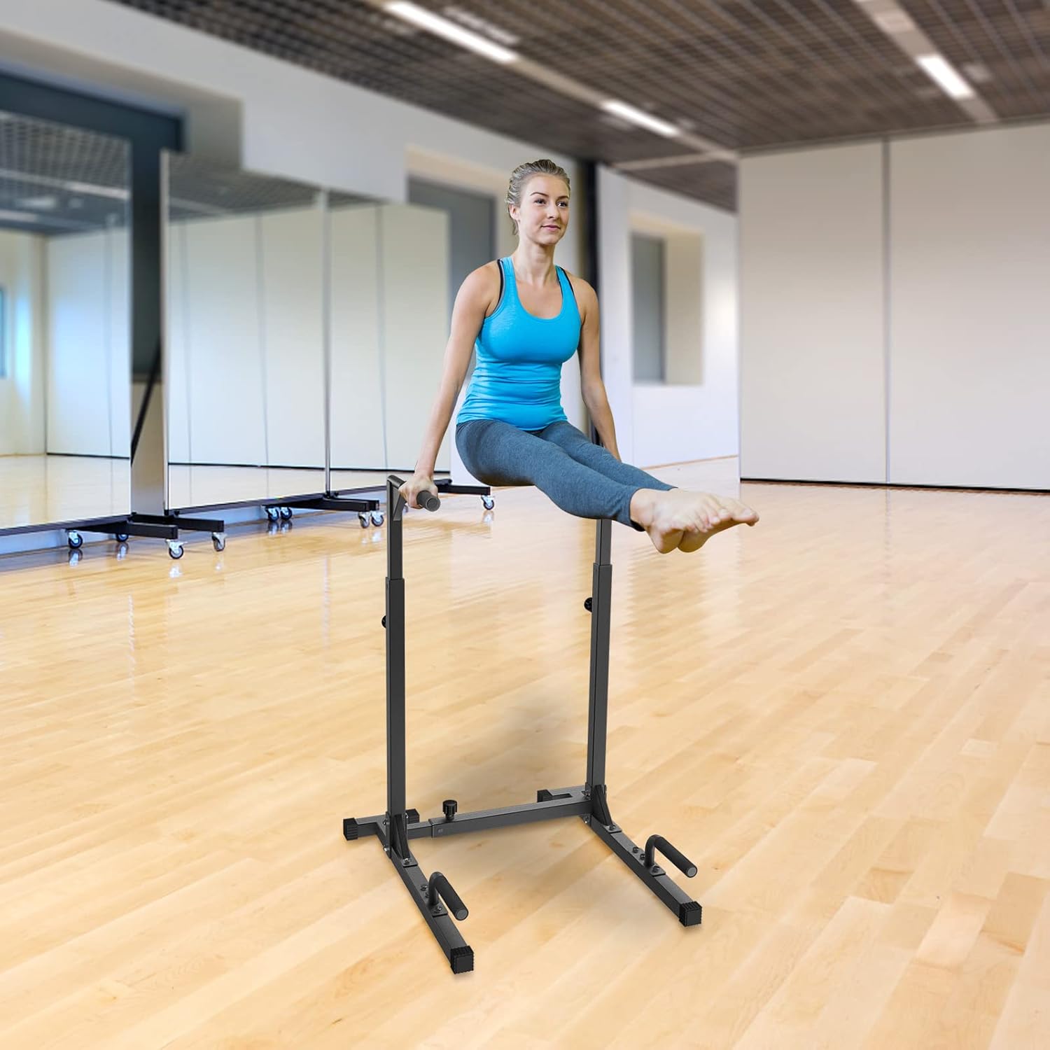Barres parallèles en métal pou - Home Gym With Leg Press avis et prix