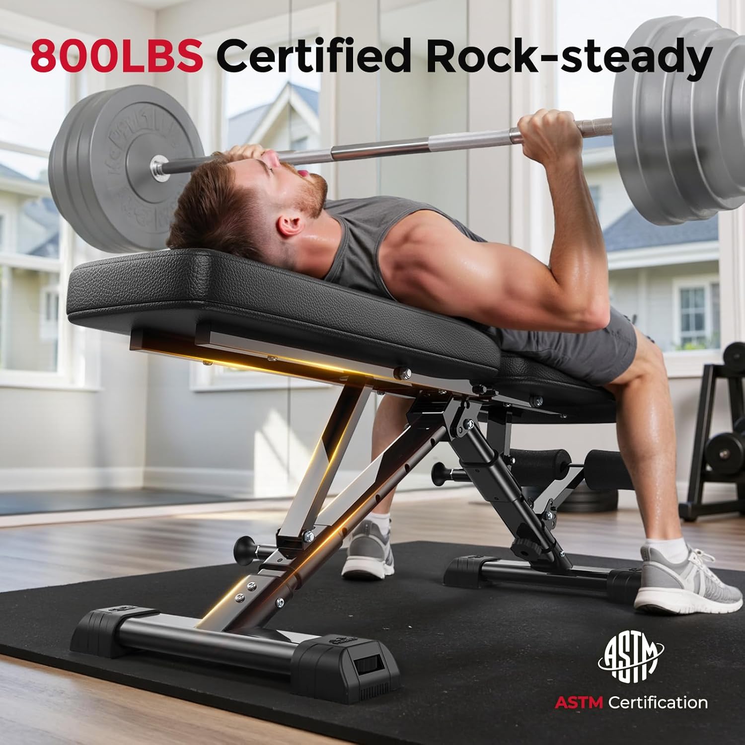 Banc de musculation réglable p - Home Gym Bench avis et prix
