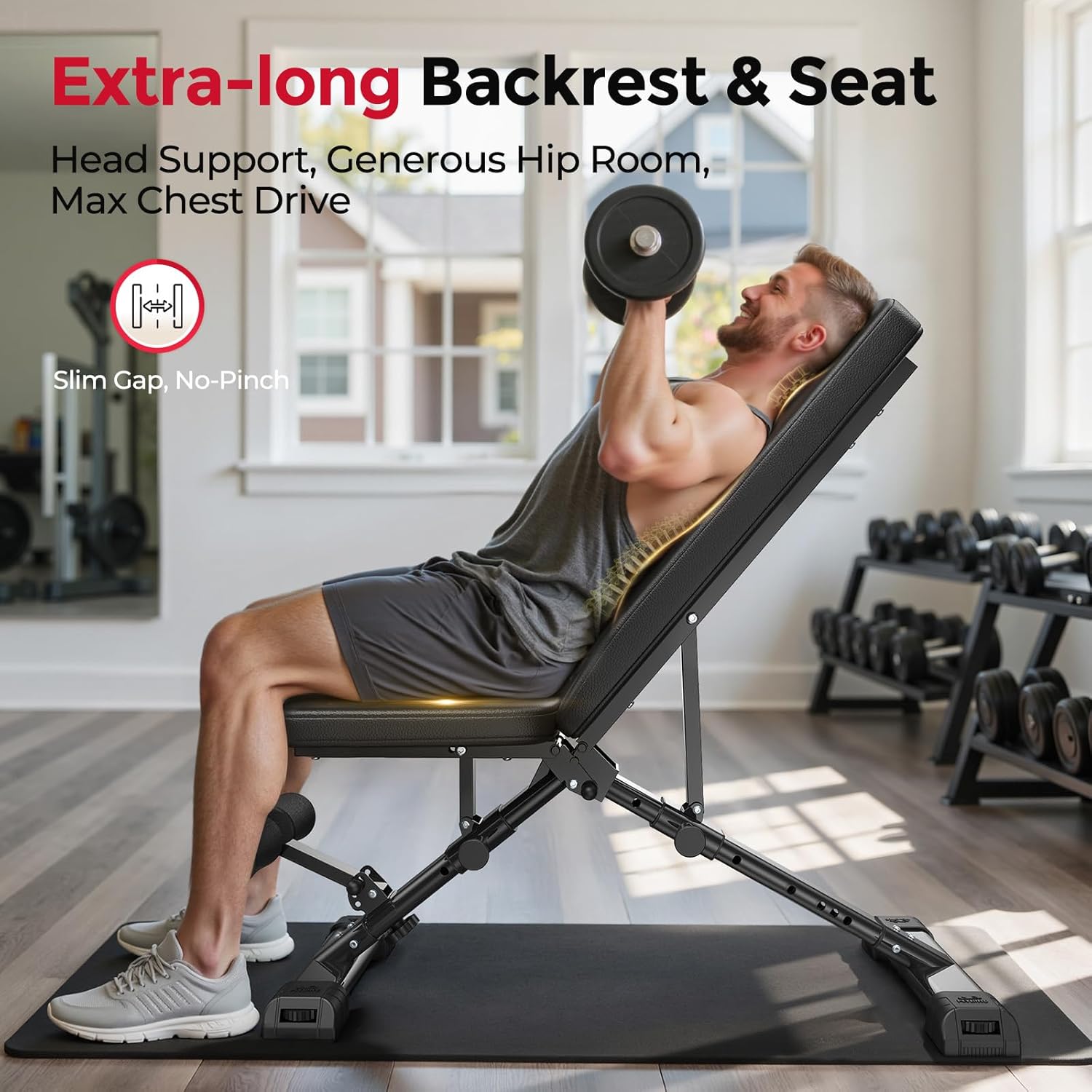 Banc de musculation réglable p - Home Gym Bench avis et prix