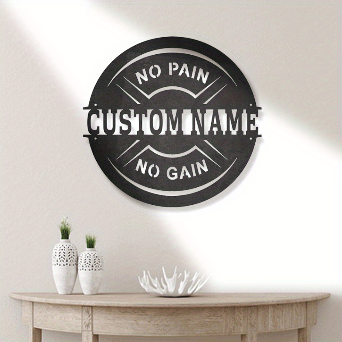Art mural en métal vintage per - Home Gym Names avis et prix