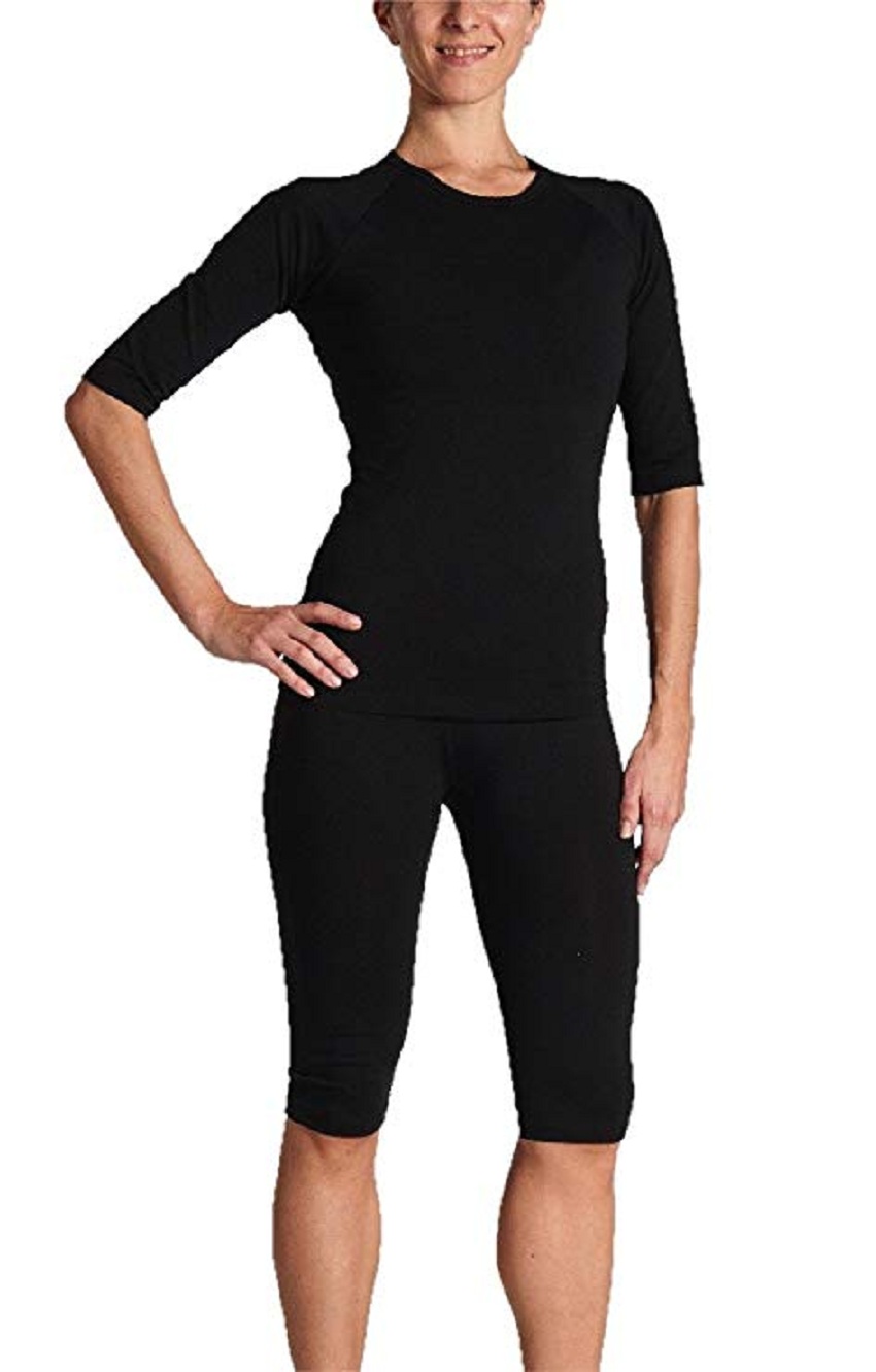 Noir Miha Bodytec combinaison  - Home Gym App avis et prix