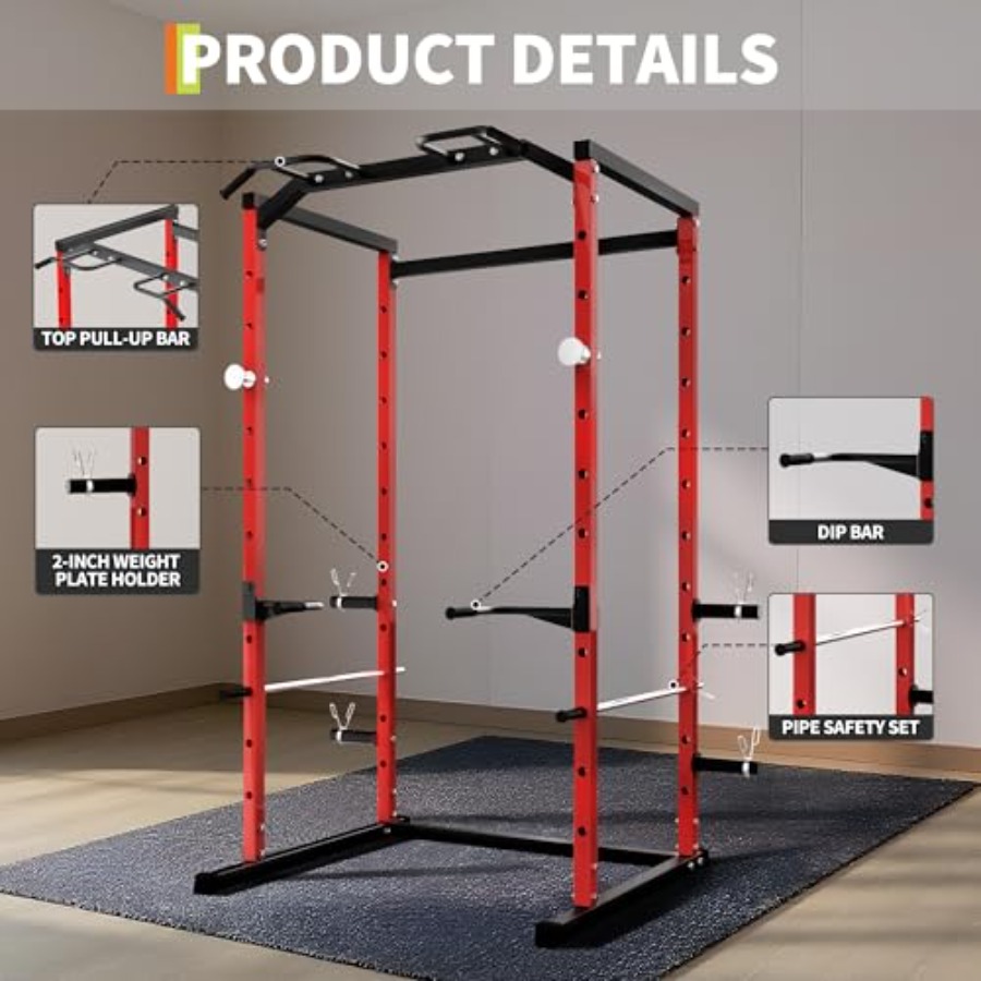 Cage de musculation robuste av - Home Gym Power Rack avis et prix