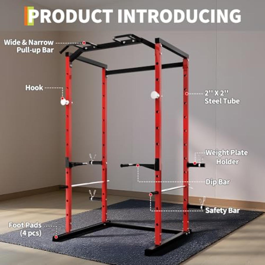 Cage de musculation robuste av - Home Gym Power Rack avis et prix