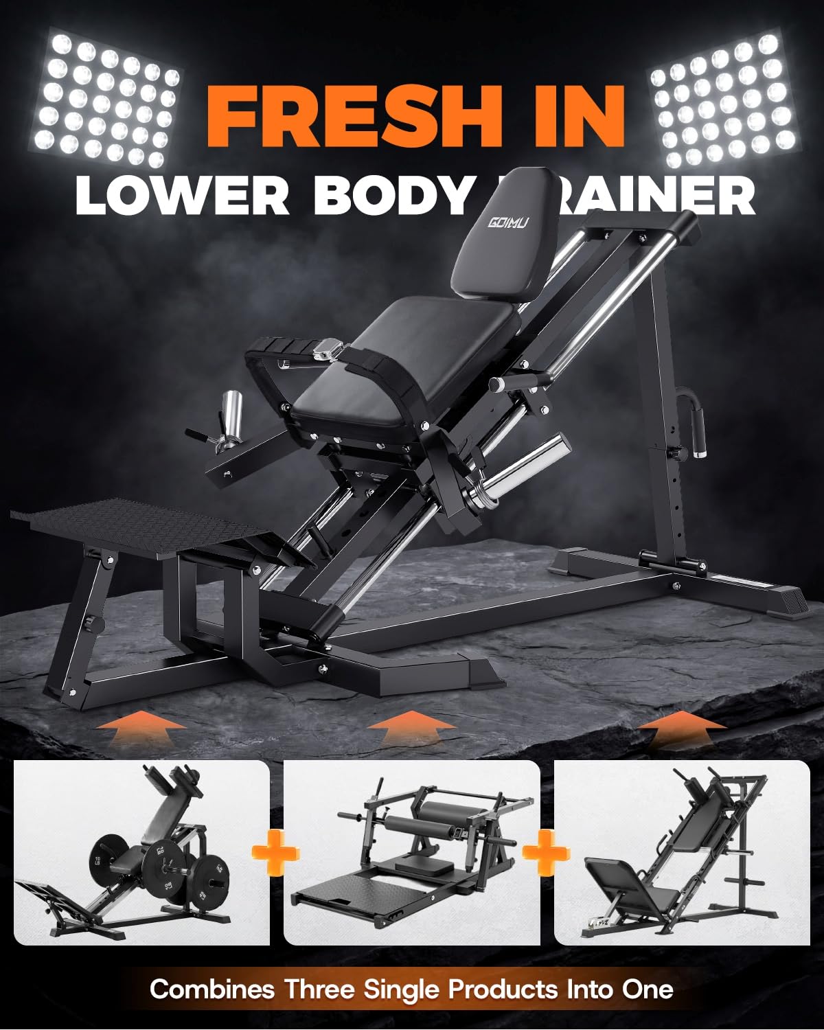 LH01 Appareil combiné Leg Pres - Home Gym With Leg Press avis et prix