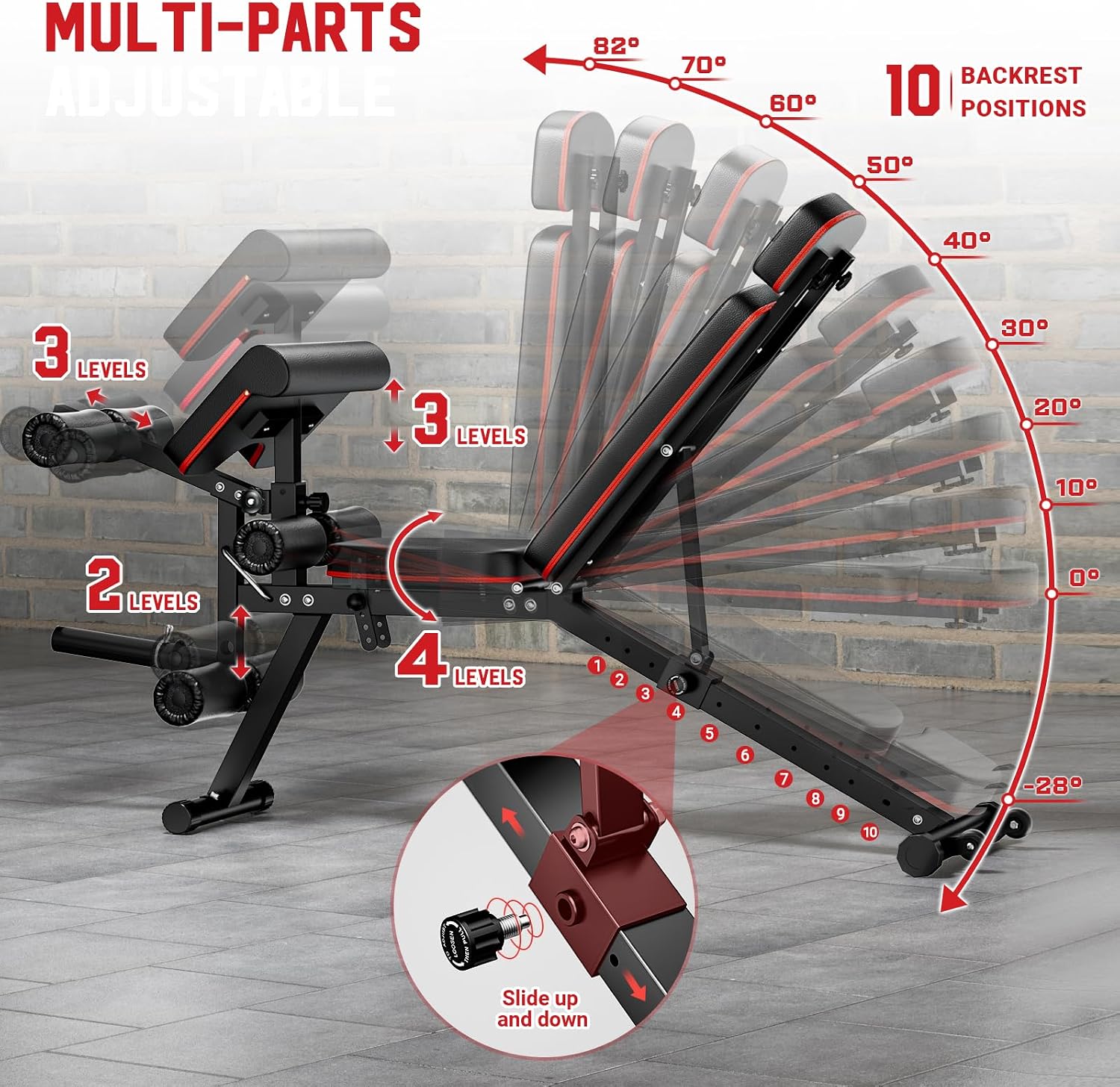 Banc de musculation robuste av - Home Gym With Leg Press avis et prix