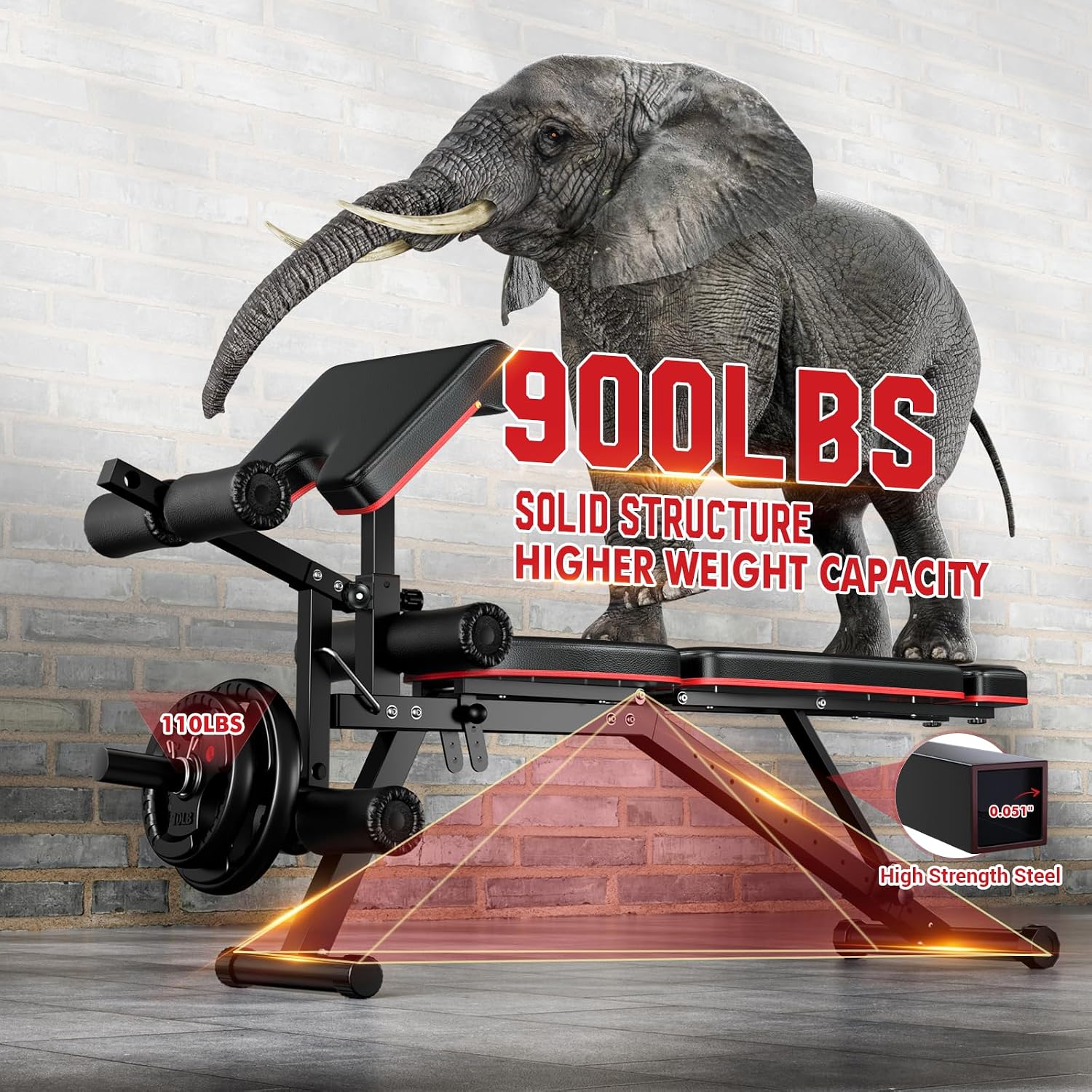 Banc de musculation robuste av - Home Gym With Leg Press avis et prix