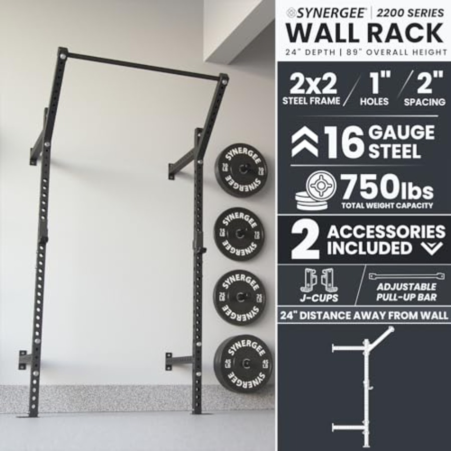 Rack de squat mural pour usage - Home Gym Pull Up Bar avis et prix