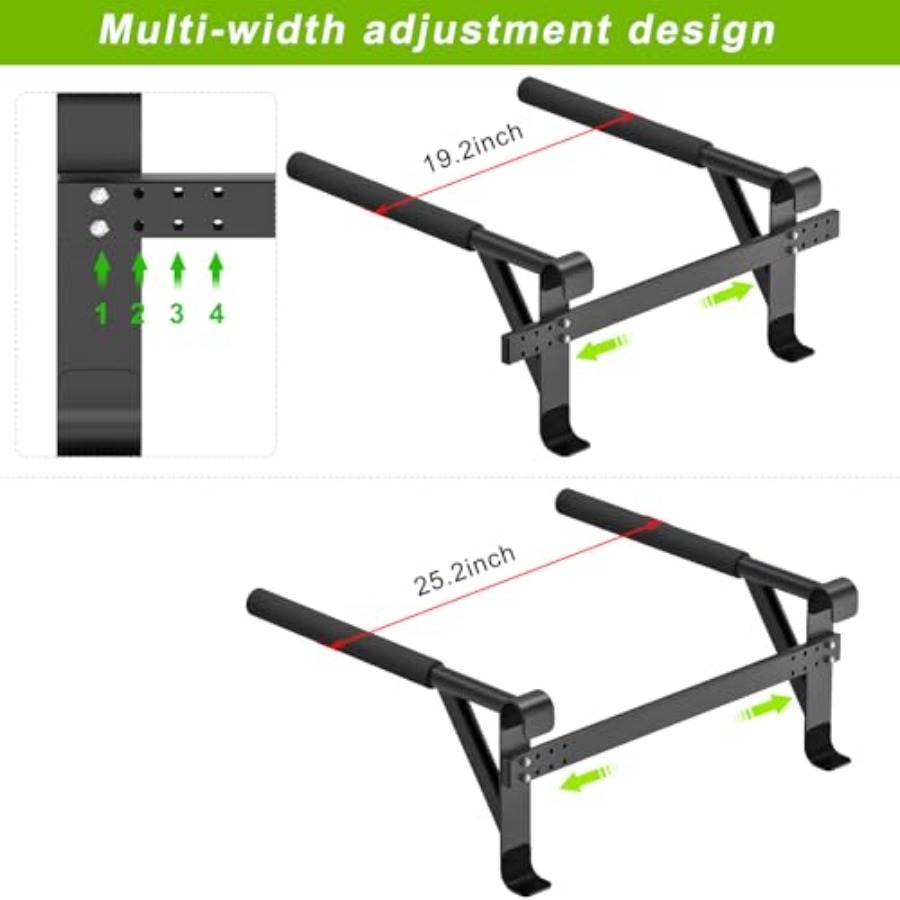 Barre de gymnastique murale 2x - Home Gym Pull Up Bar avis et prix