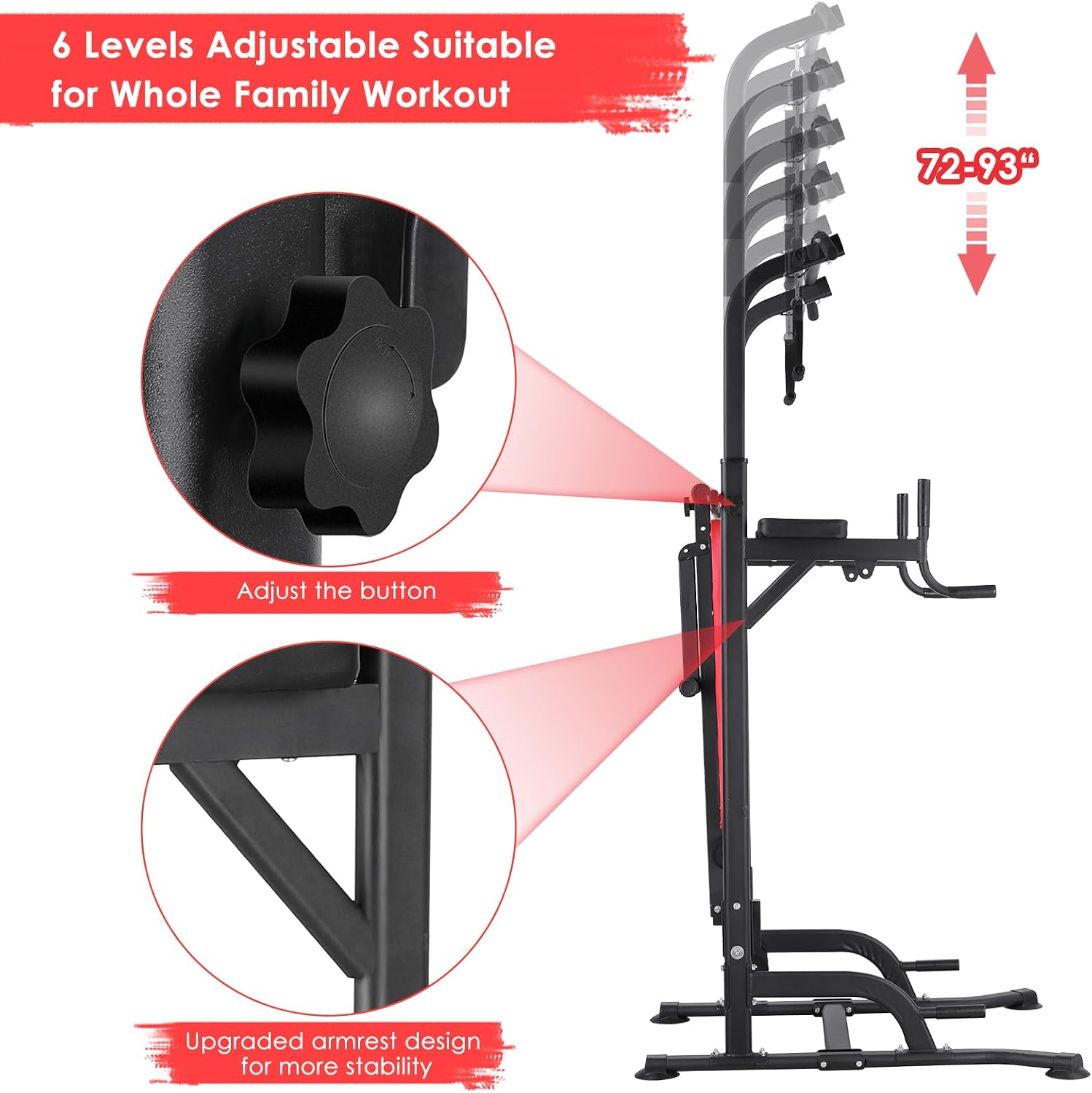 Tour de musculation avec banc, - Home Gym Pull Up Bar avis et prix