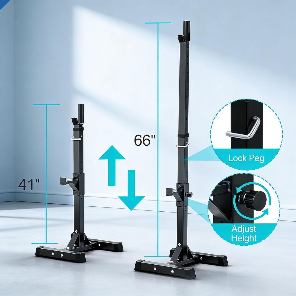 Support de squat pour banc de  - Home Gym Bench avis et prix