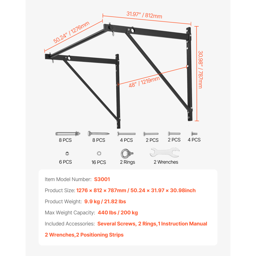 Barre de traction murale robus - Home Gym Pull Up Bar avis et prix