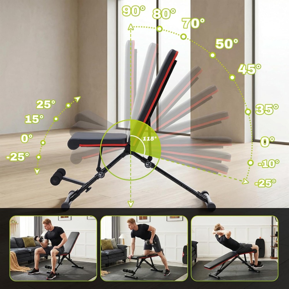 Banc de musculation réglable p - Home Gym Bench avis et prix
