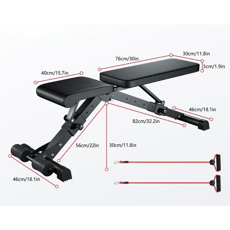 Banc d'haltères de gymnastique - Home Gym Bench avis et prix