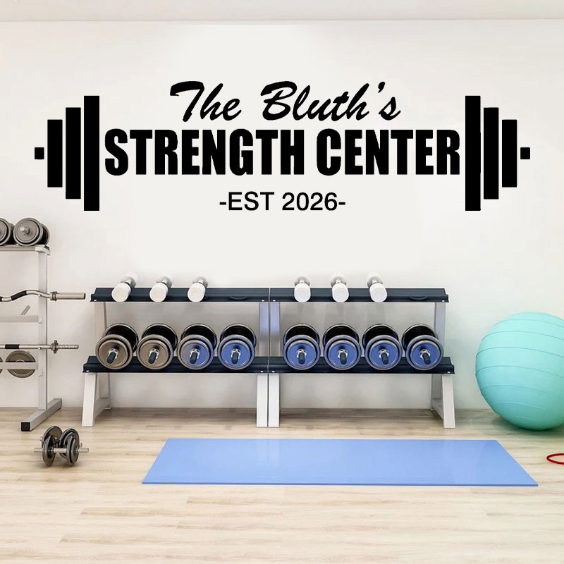 Autocollant personnalisé pour  - Home Gym Names avis et prix