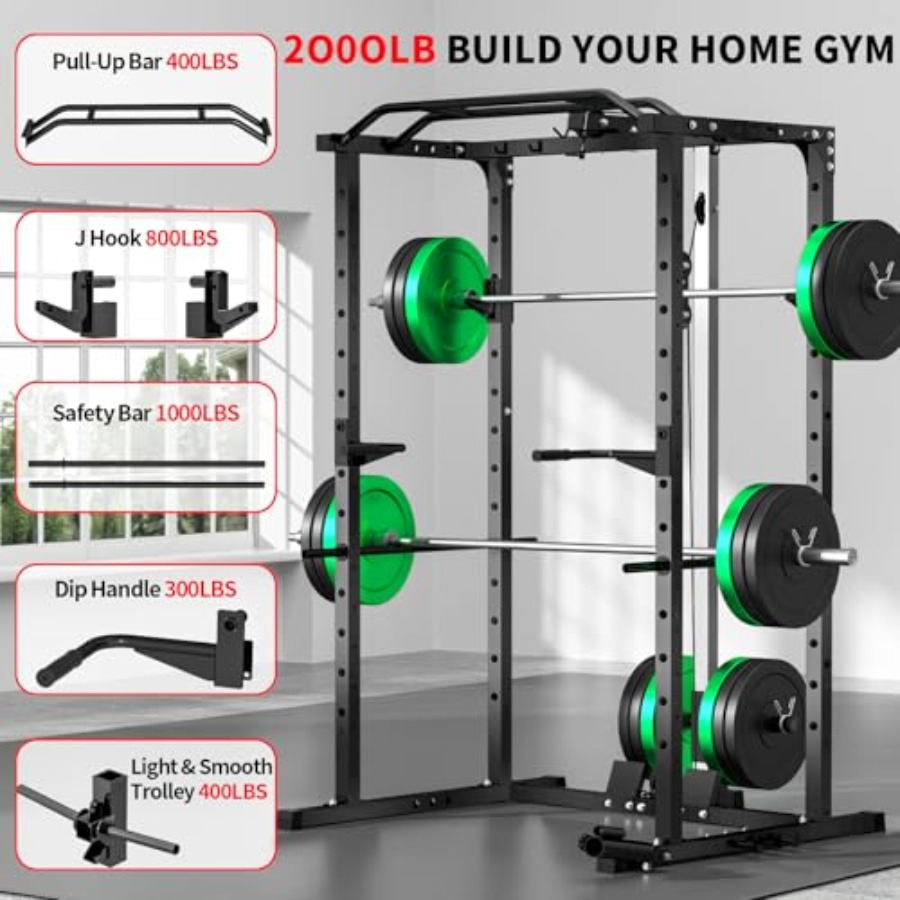 Rack de musculation multifonct - Home Gym Power Rack avis et prix