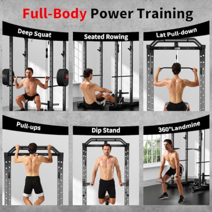 Rack de musculation multifonct - Home Gym Power Rack avis et prix