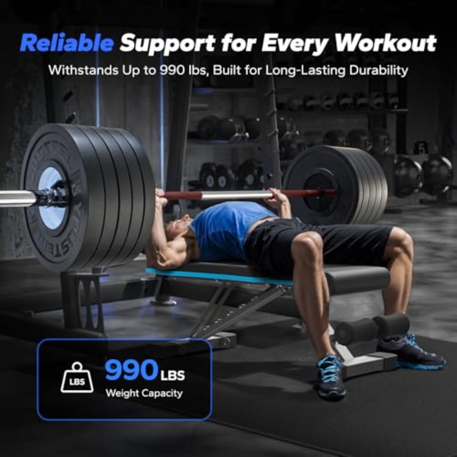 Banc de musculation pliable po - Home Gym With Leg Press avis et prix