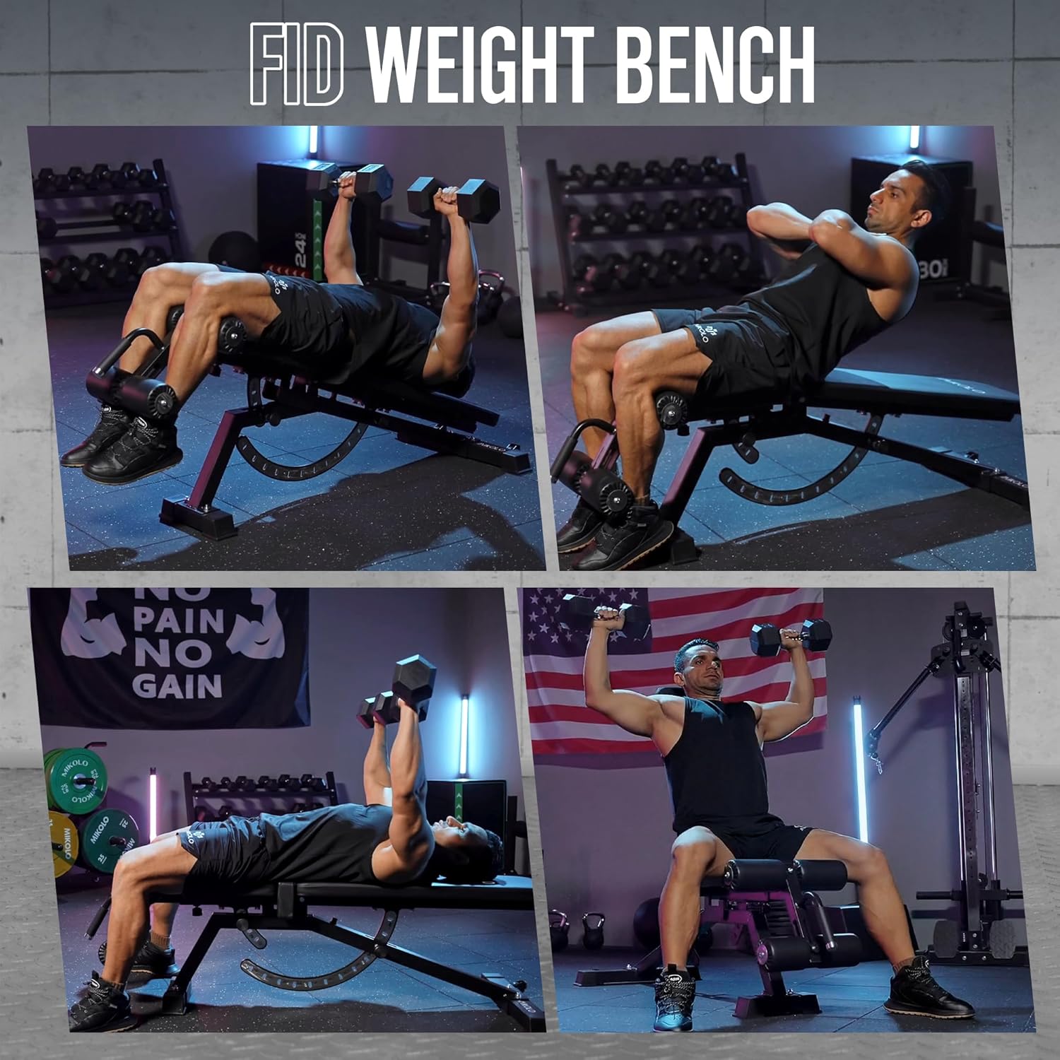 Banc de musculation pour la ma - Home Gym Bench avis et prix