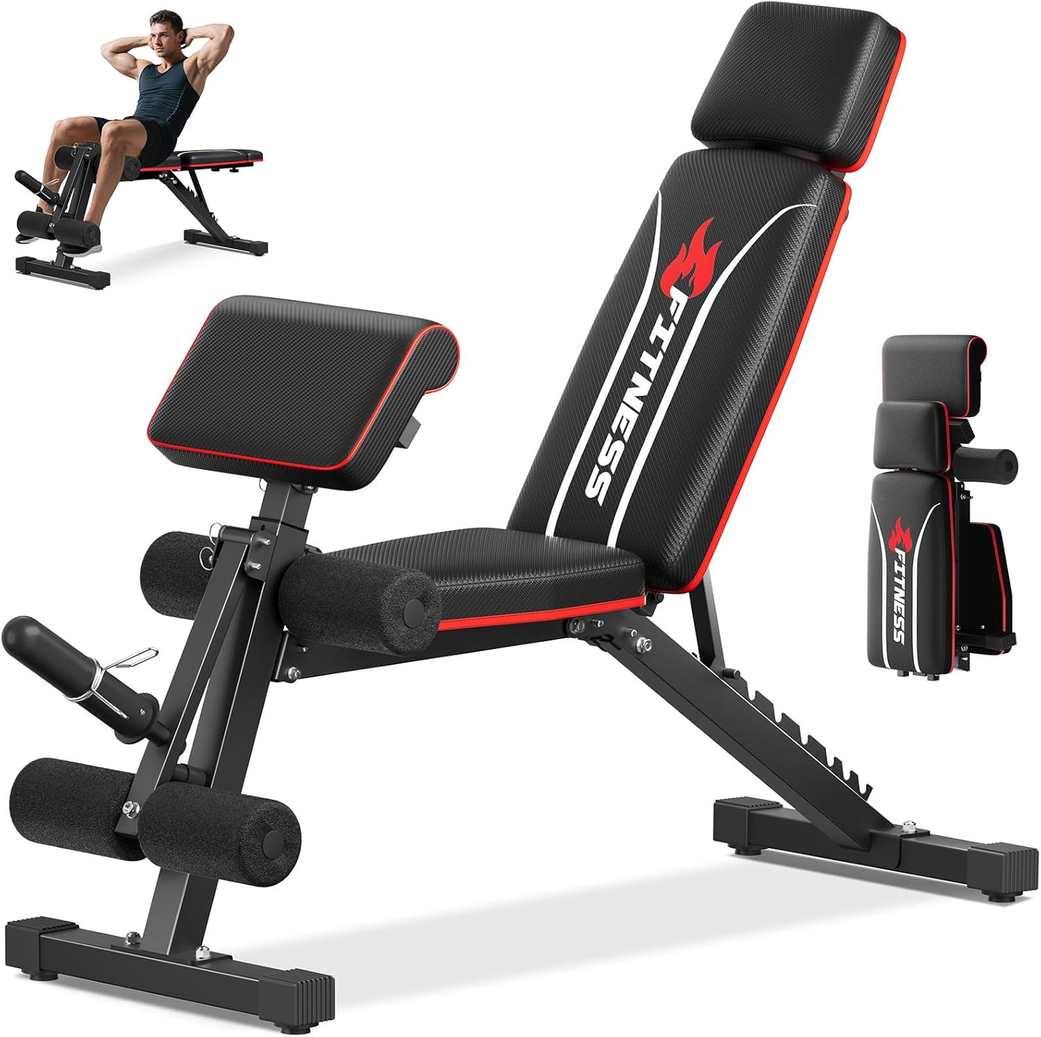Banc de musculation pliable po - Home Gym Bench avis et prix