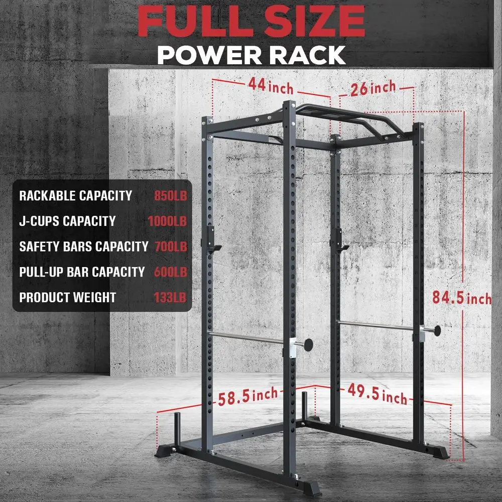 Rack de Squat Multifonctionnel - Home Gym Power Rack avis et prix
