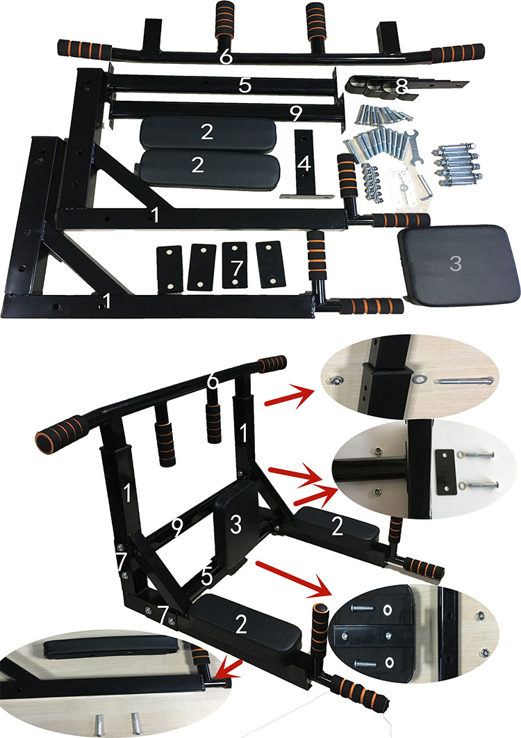 Barre de traction murale et st - Home Gym Pull Up Bar avis et prix